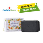 APPLE JE GARDEN Handmade Charcoal Soap for Detox & Deep Cleanse - 100GM