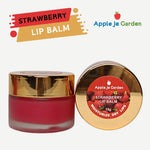 APPLE JE GARDEN Handmade Strawberry Lip Balm with Vitamin E - 15 GM